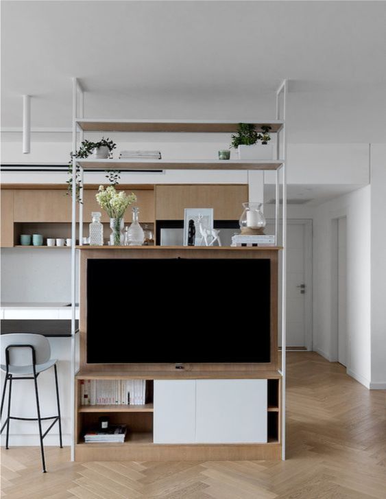 3 ideas para dividir ambientes en tu sala comedor 9 cocina integrada drywall 02