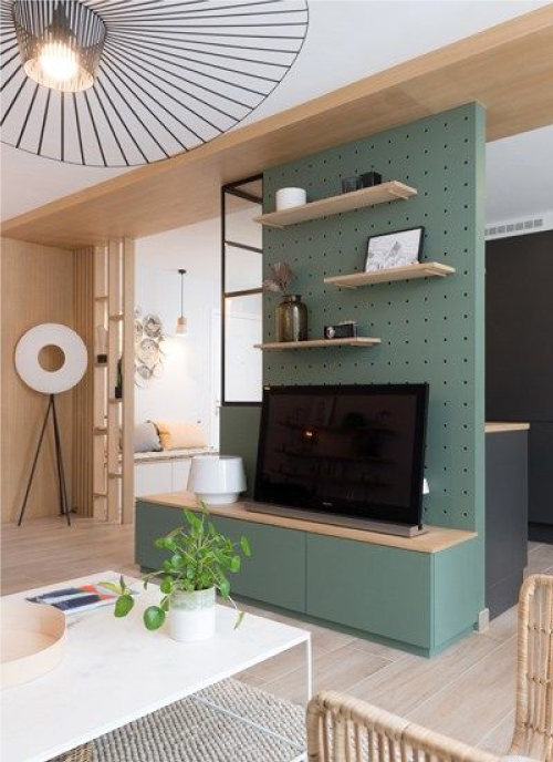 3 ideas para dividir ambientes en tu sala comedor 10 cocina integrada drywall 03