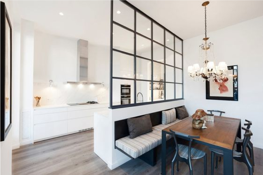 3 ideas para dividir ambientes en tu sala comedor 7 cocina integrada industrial 03