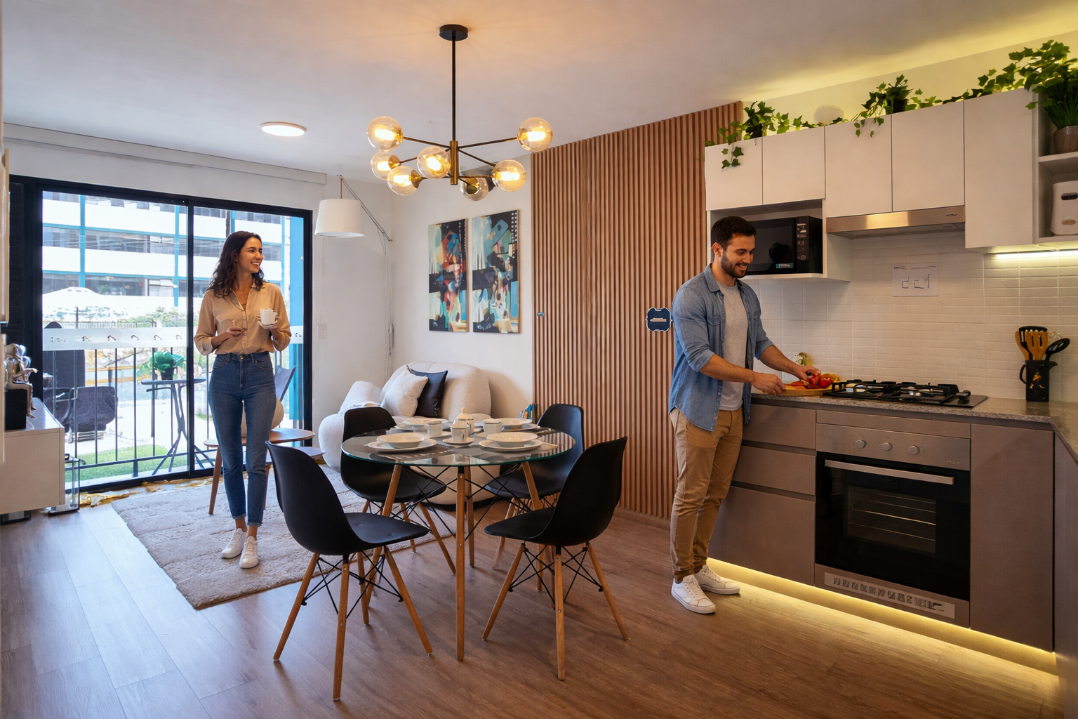 Las ventajas de vivir en Jesús María 1 Ventajas de vivir en Jesús María: Interiores modernos de departamentos en preventa - Inmobiliaria Abitare