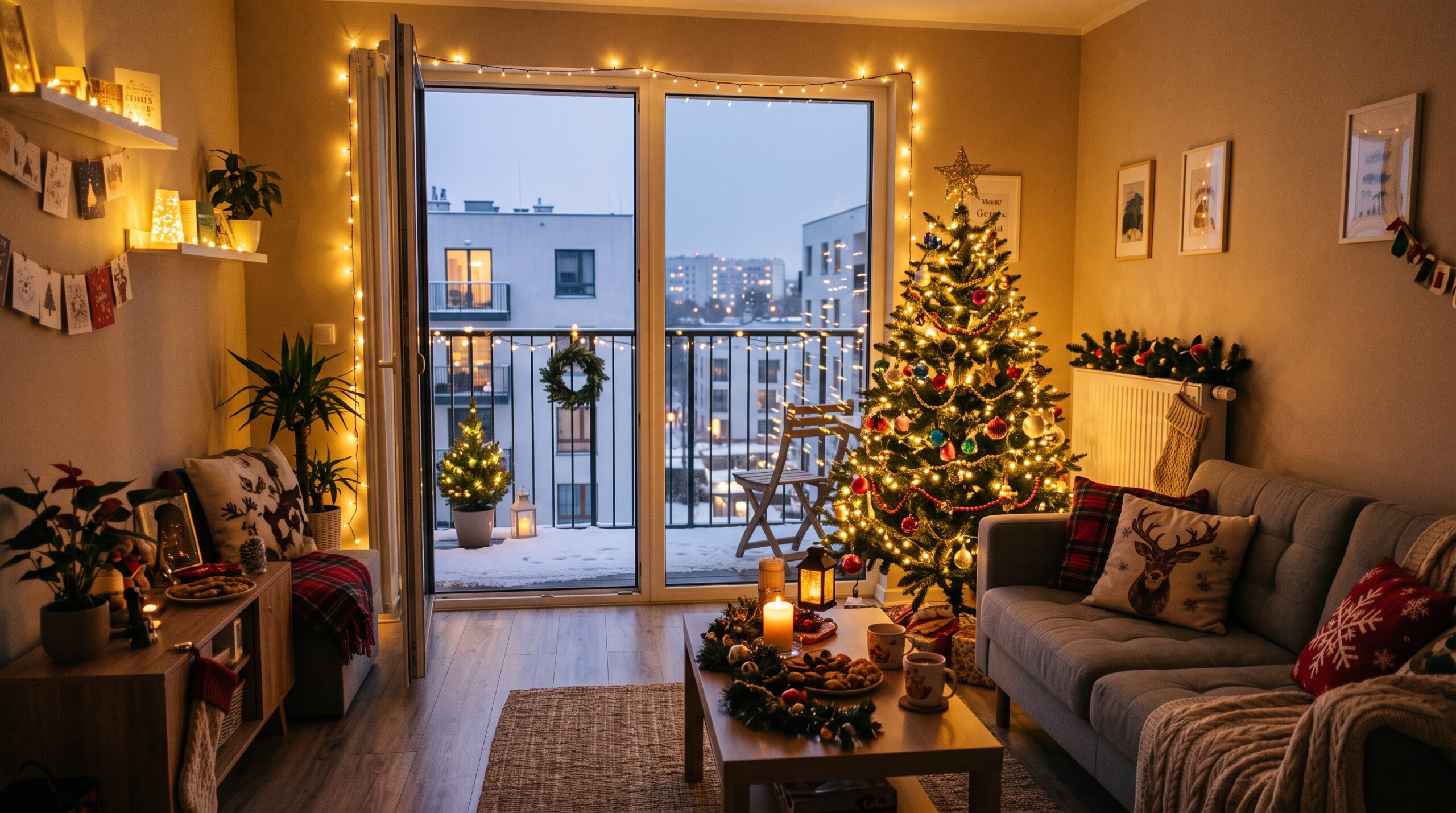 Departamentos para estrenar en navidad: El mejor regalo para tu familia 1 Departamento navideño en Jesús María